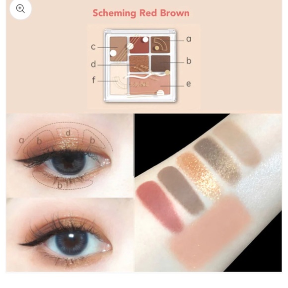 All in one Judydoll makeup pallet 💋❤️ #10 - 7 shades! - Picture 7 of 16